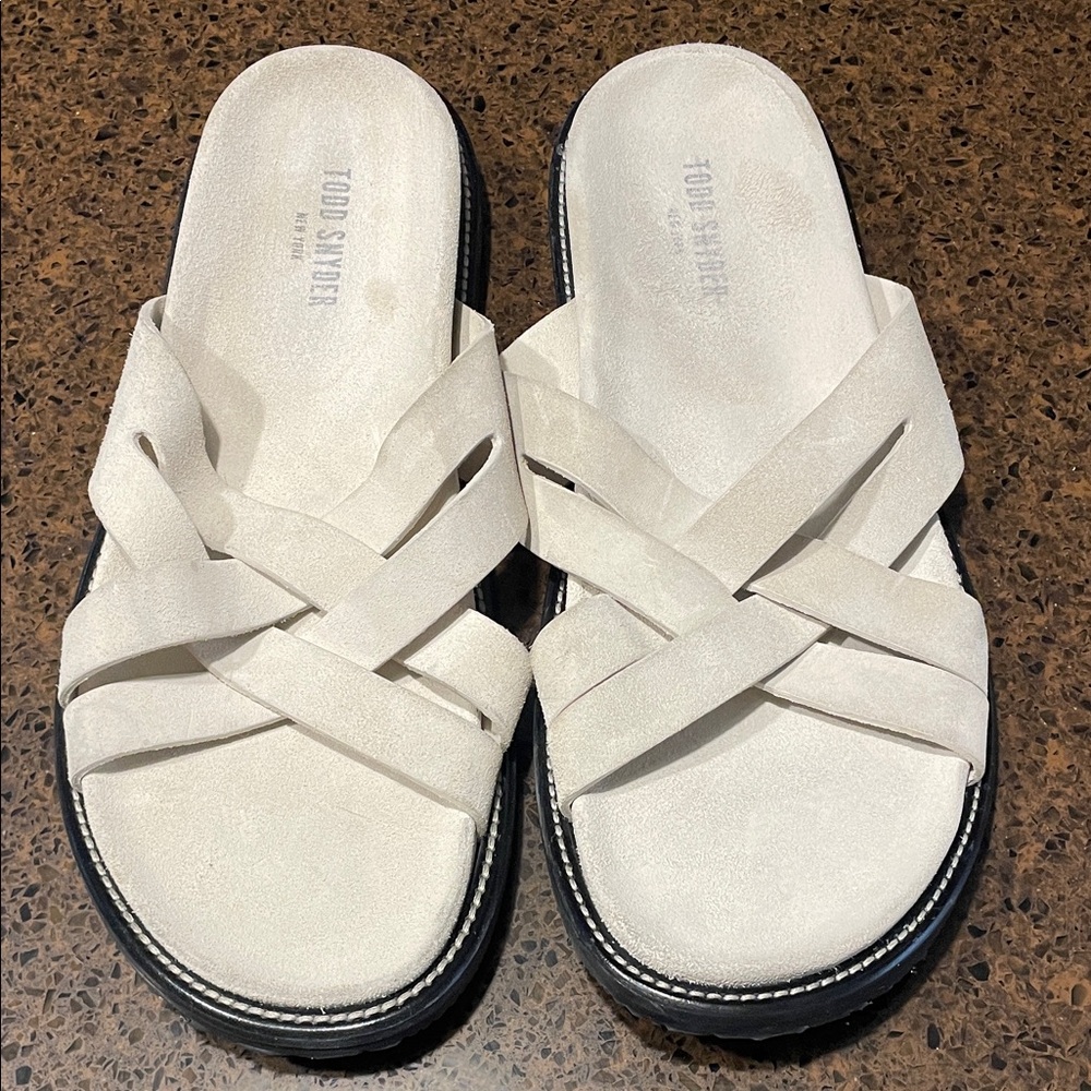 Todd Snyder Suede Sandals